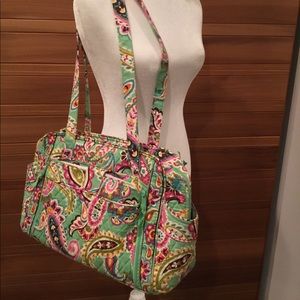 Vera Bradley Stroll Around Diaper Bag with changer